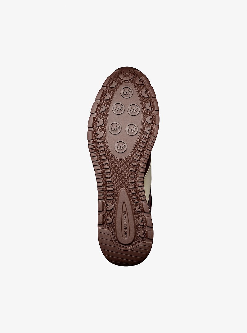 Espadrille Remy en mat&eacute;riaux multiples in BORDEAUX | Michael Kors