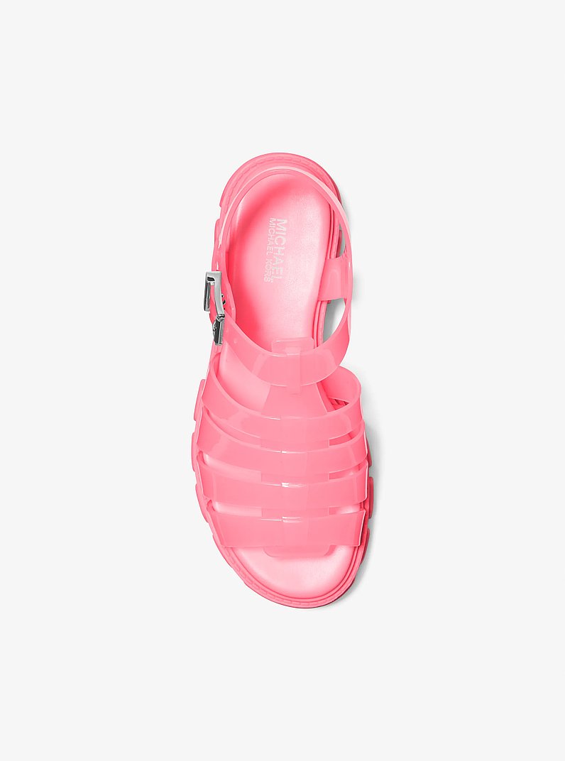Jagger PVC Sandal in GERANIO | Michael Kors