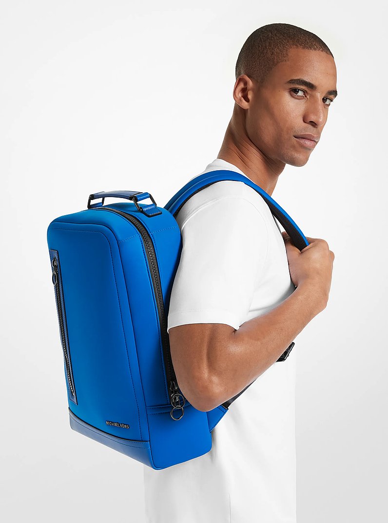 Brooklyn Scuba Backpack in GRECIAN BLUE | Michael Kors