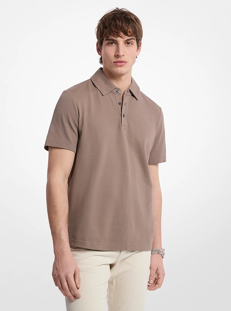 Polo en coton extensible in CH&Acirc;TAIGNE | Michael Kors