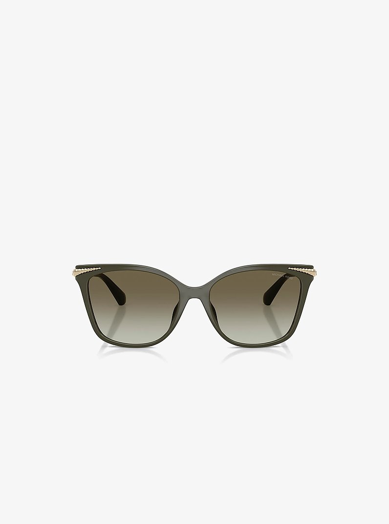 Lunettes de soleil Andermatt in VERT OLIVE | Michael Kors