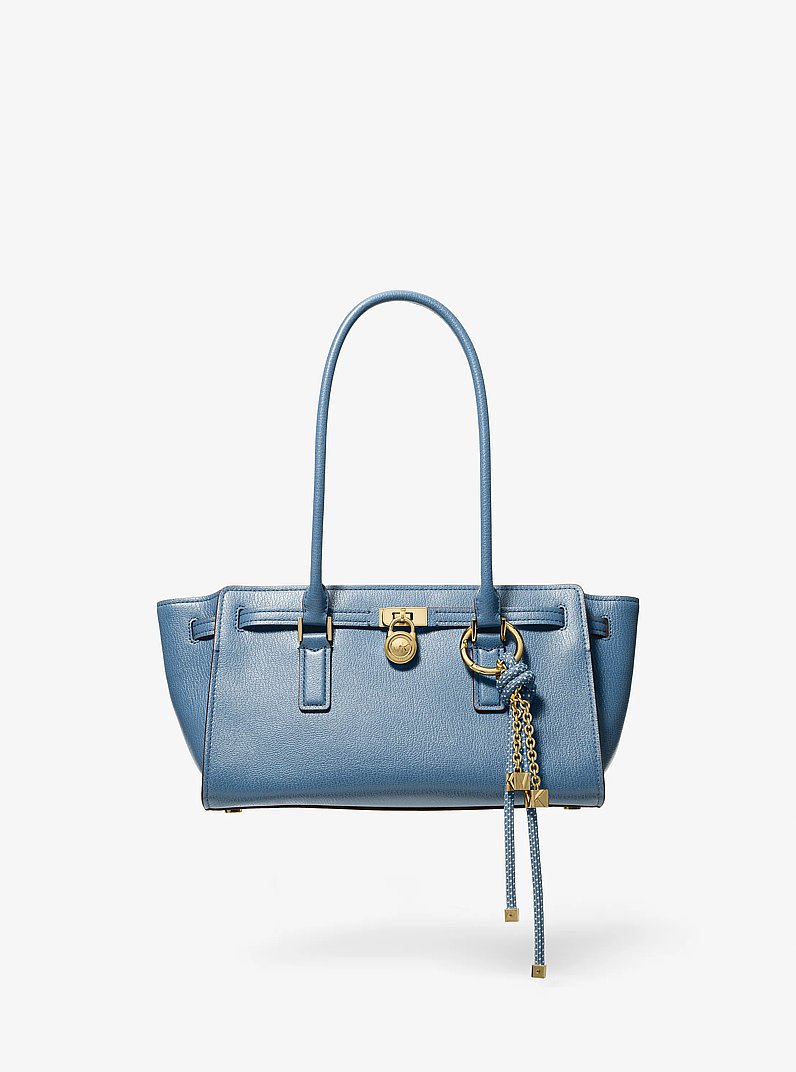 Hamilton Moderne Small Leather Satchel in FRENCH BLUE | Michael Kors