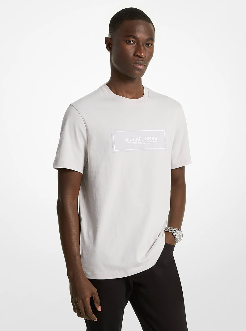 T-shirt en coton avec logo