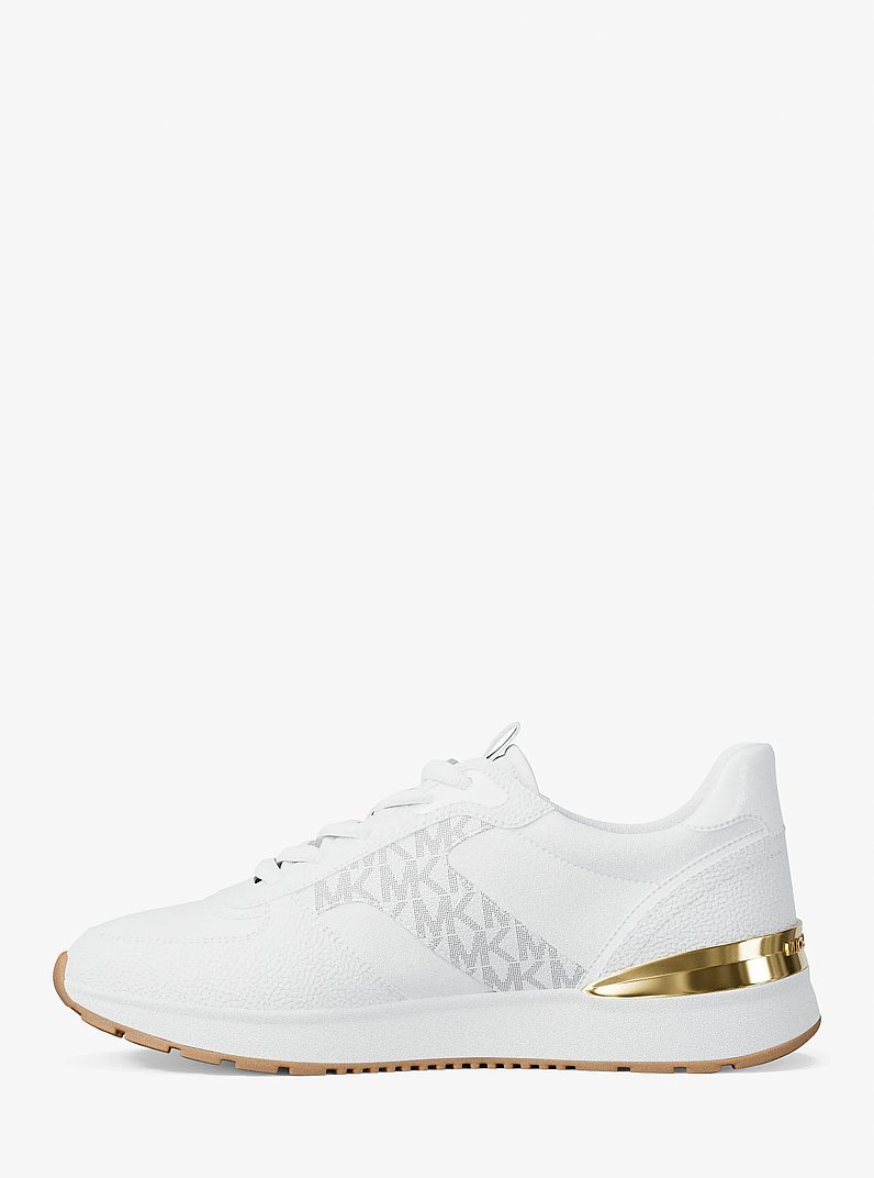 Remy Mixed-Media Trainer in BRIGHT WHT | Michael Kors