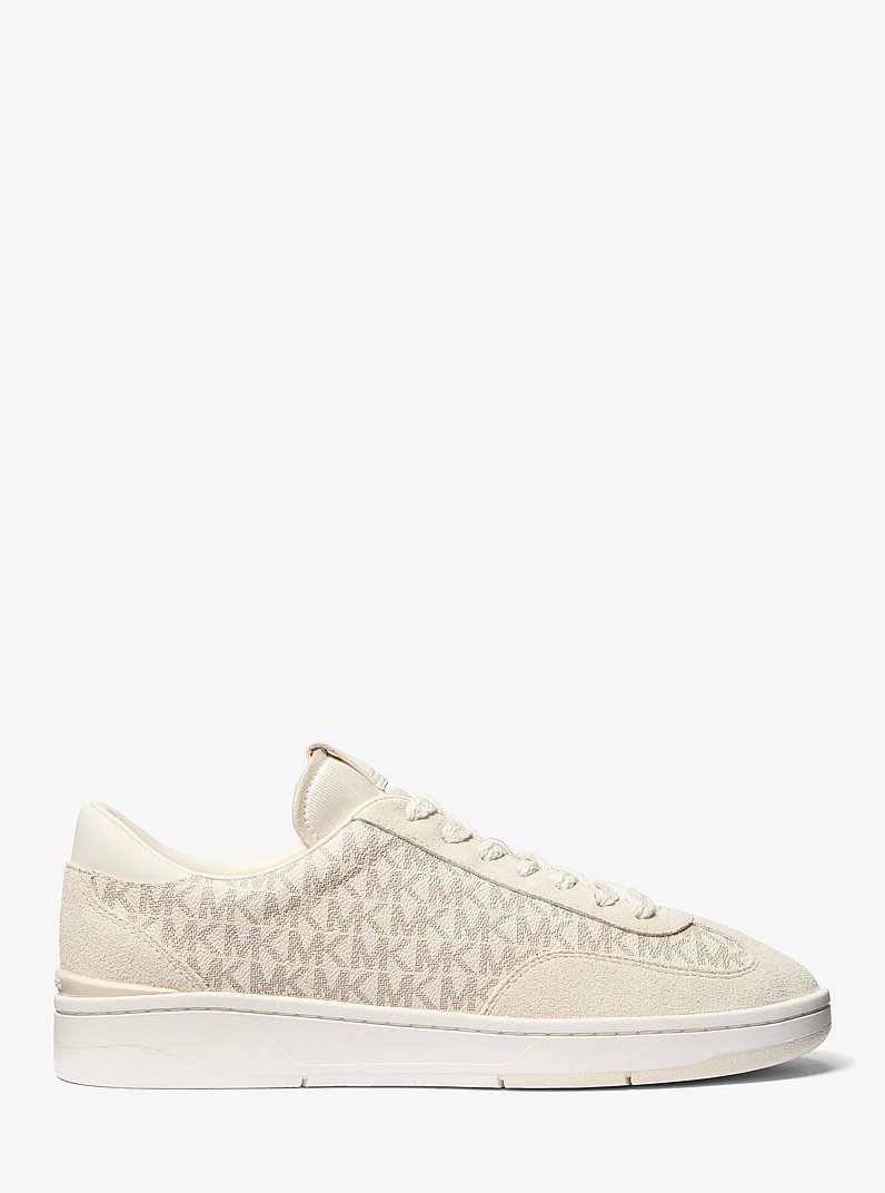Wilton Signature Logo Sneaker in VANILLA | Michael Kors
