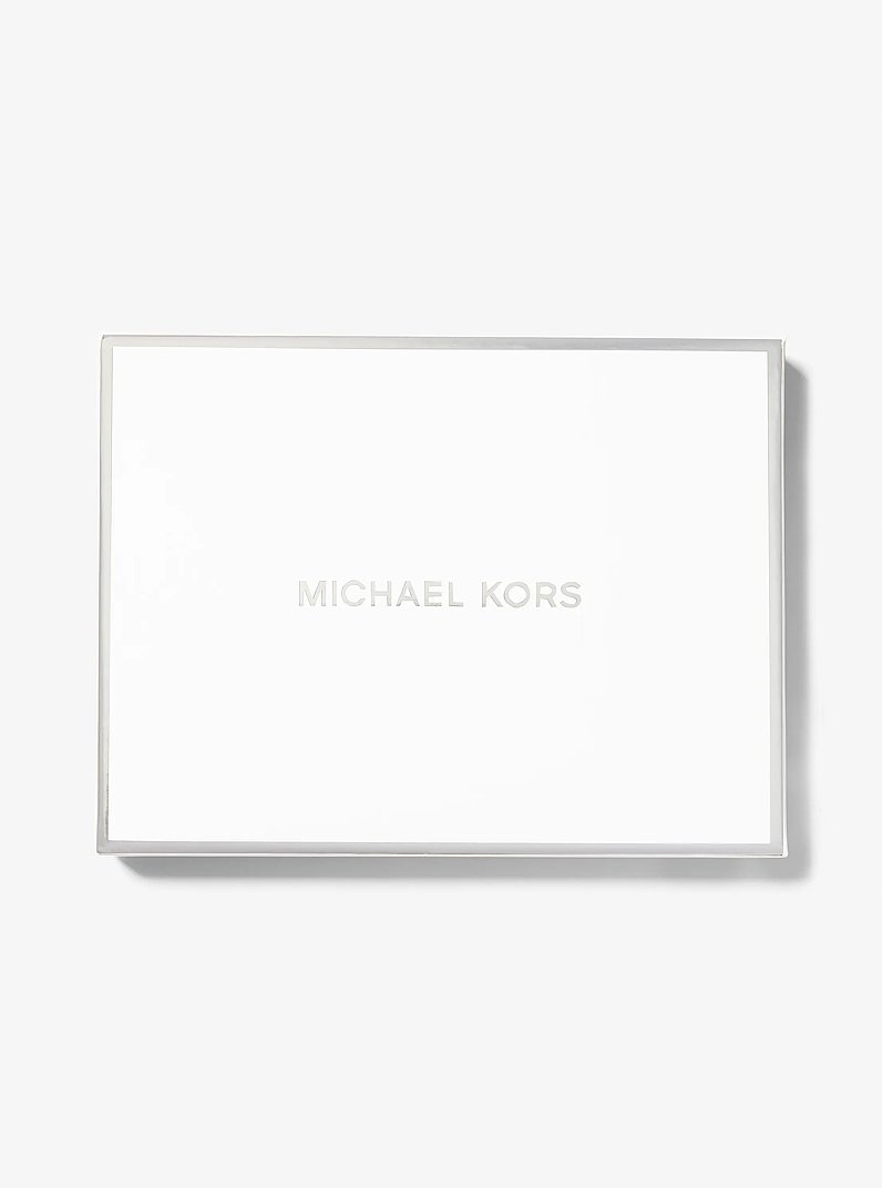 Petit portefeuille Mercer en cuir in CHOCOLAT | Michael Kors