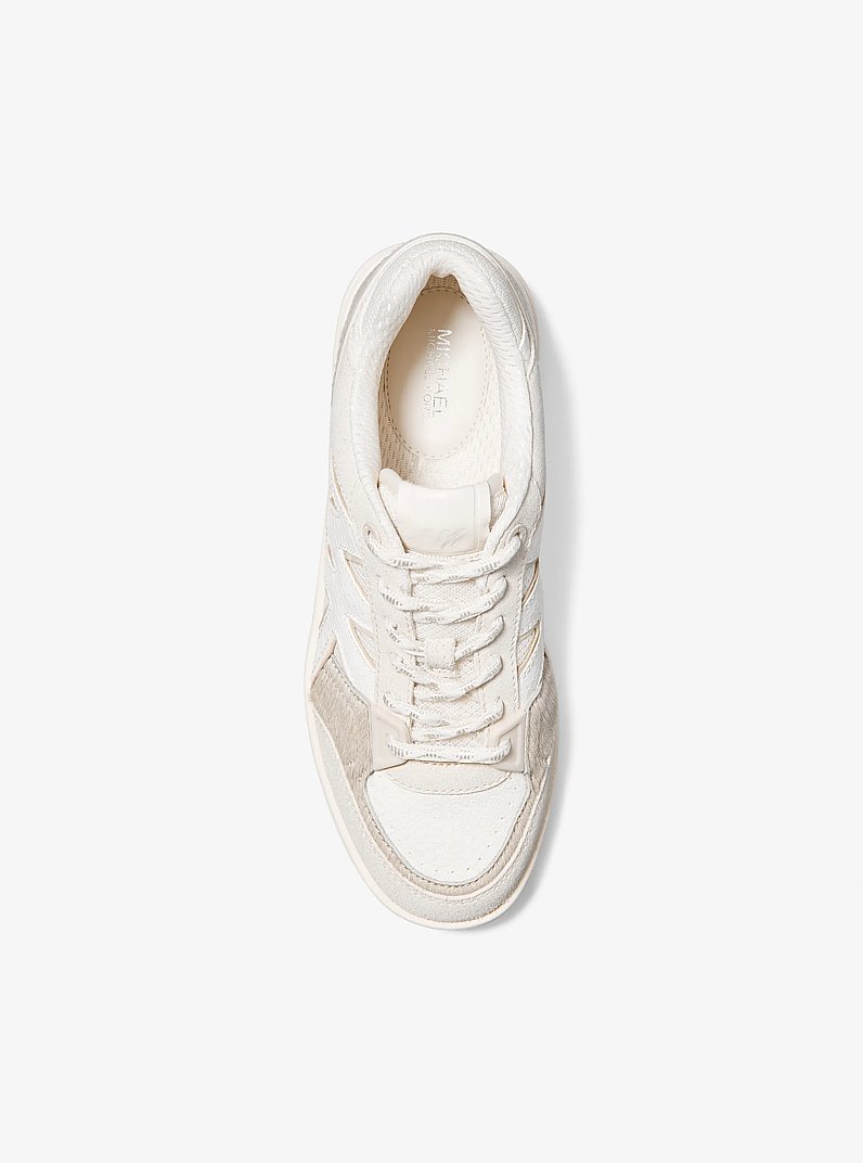 Sneaker Rebel aus Materialmix