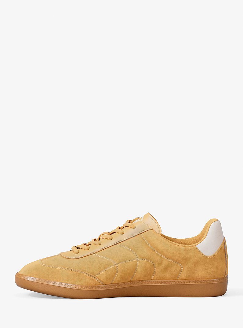 Benny Suede Sneaker in HONEYWHEAT | Michael Kors