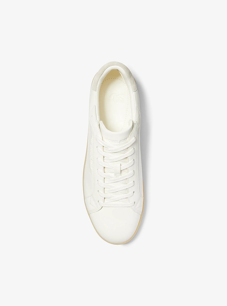 Basket Keating en cuir in AIGRETTE | Michael Kors
