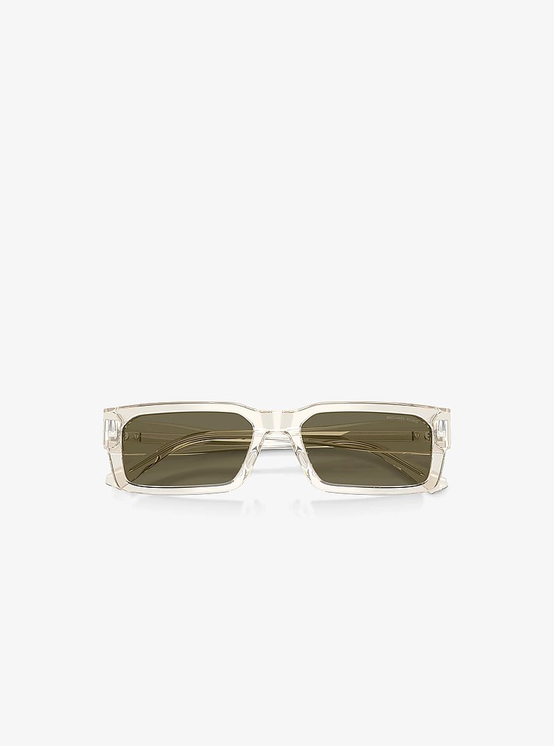 Split Sunglasses in BROWN TRANSPARENT | Michael Kors