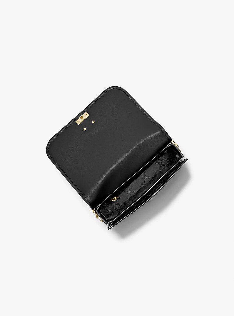 Delancey Medium Leather Messenger Bag