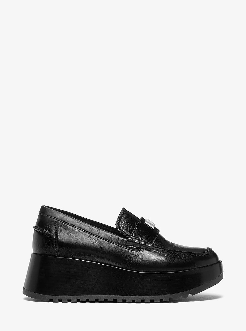 Plateau-Loafer Indy aus Leder