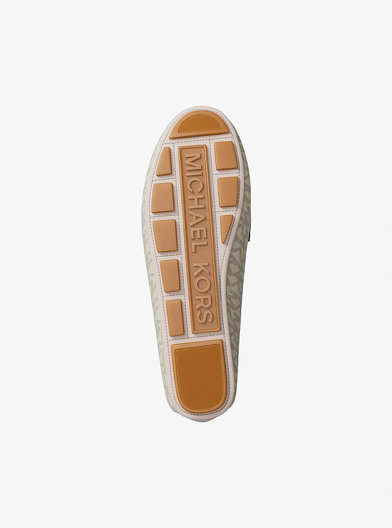 Mocassino Zoe con stampa logo in VANIGLIA | Michael Kors