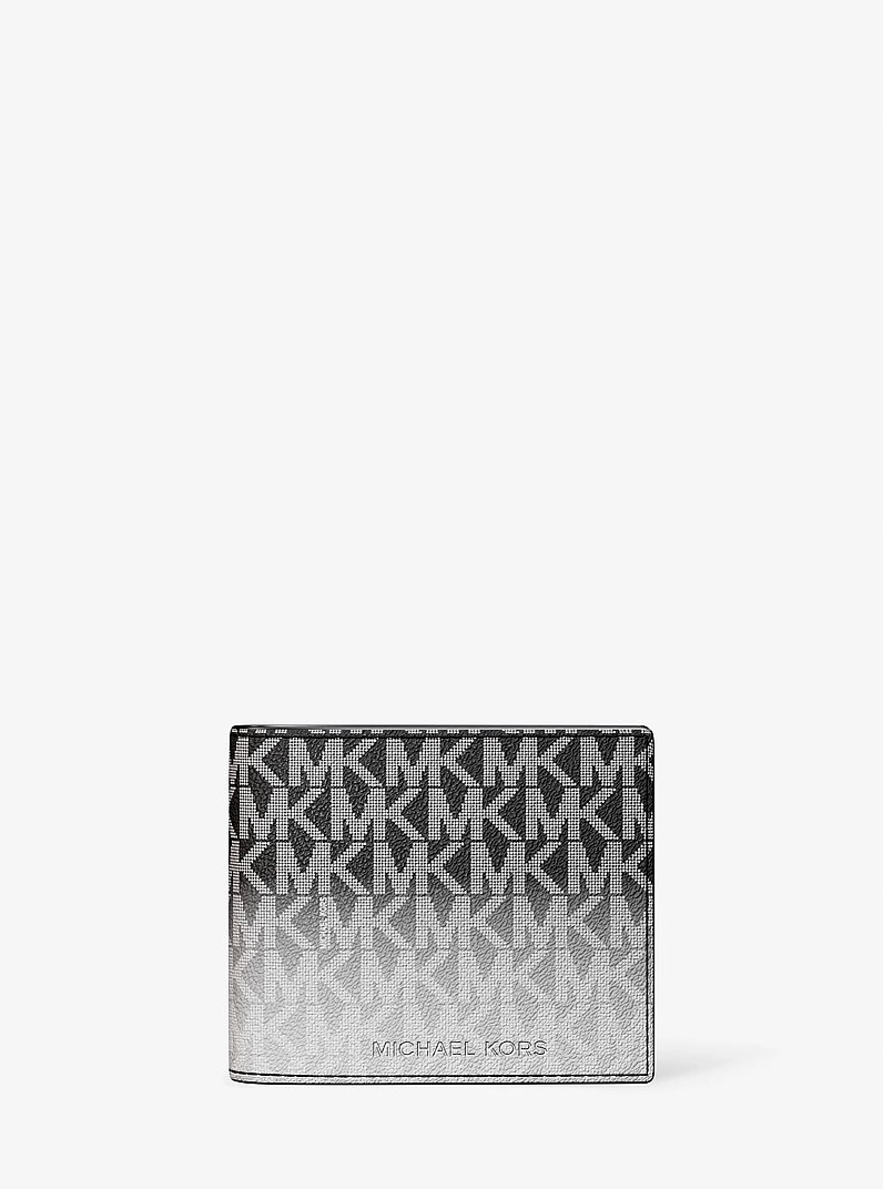 Cooper Ombr&eacute; Signature Logo Billfold Wallet in BLACK | Michael Kors