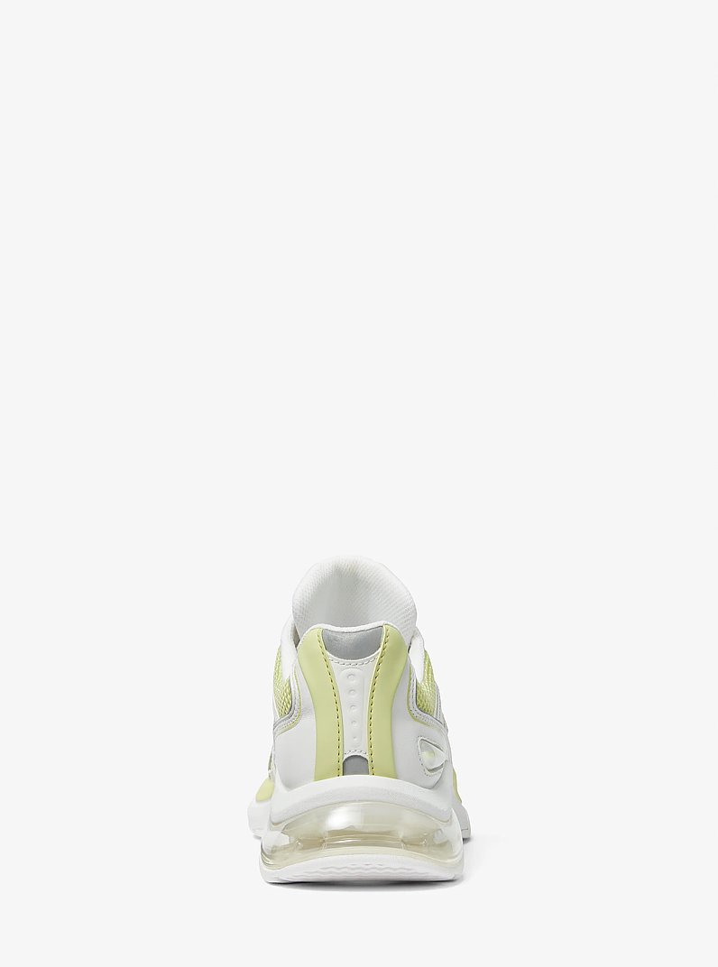 Kit Extreme Mesh and Leather Trainer in YUZU MULTI | Michael Kors