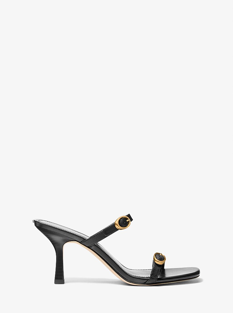 Sandalia Kya de piel in NEGRO | Michael Kors