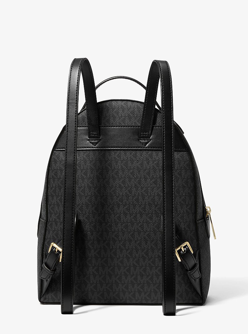 Sac &agrave; dos Sheila de taille moyenne &agrave; logo in NOIR | Michael Kors