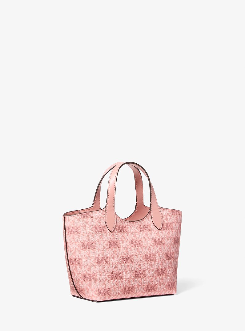 Tr&egrave;s petit sac &agrave; bandouli&egrave;re Maya &agrave; logo Signature in SUNSET ROSE | Michael Kors