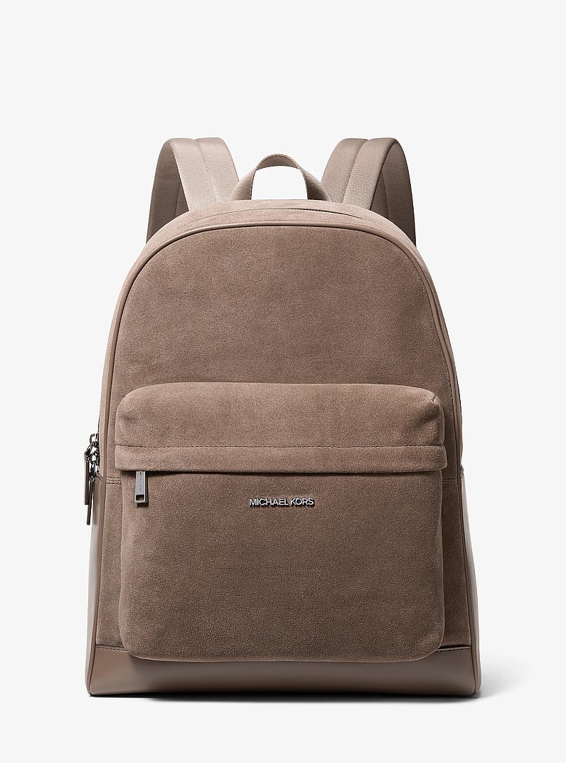 Pacey Suede Backpack in MUSHROOM | Michael Kors