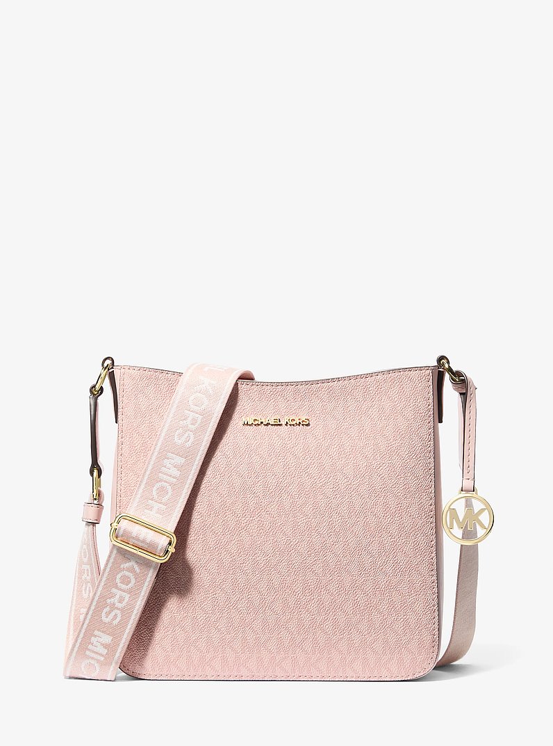 Jet Set Small Signature Logo Crossbody Bag in POWDER BLUSH | Michael Kors