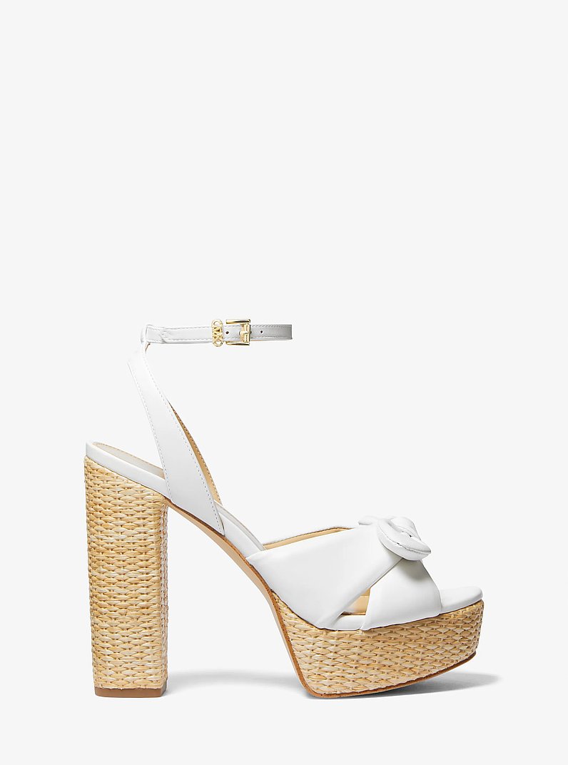 Sadie Leather Platform Sandal