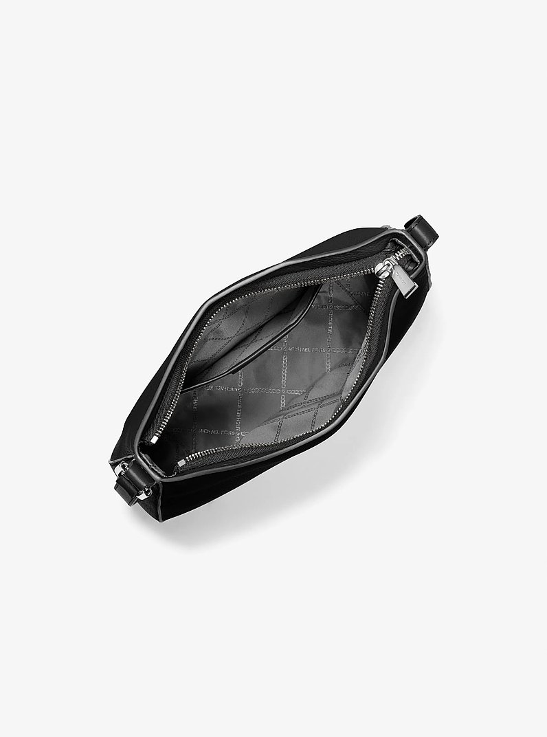 Kensington Large Pebbled Leather Crossbody Bag in BLACK | Michael Kors