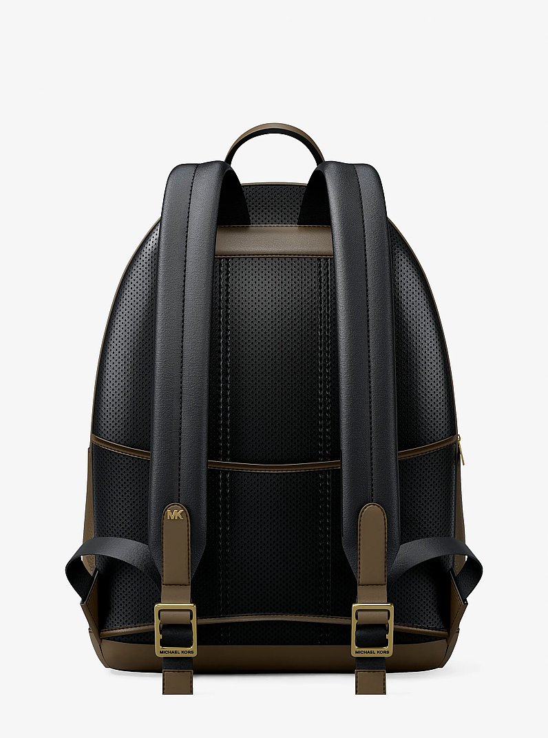 Jet Set Pebbled Leather Backpack in LODEN | Michael Kors