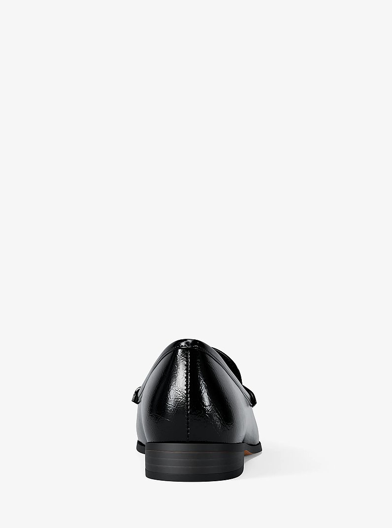 Kacey Patent Loafer in BLACK | Michael Kors