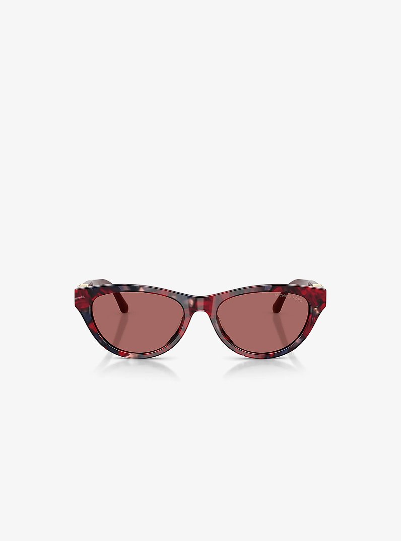 Napa Valley Sunglasses in BURGUNDY TORTOISE | Michael Kors