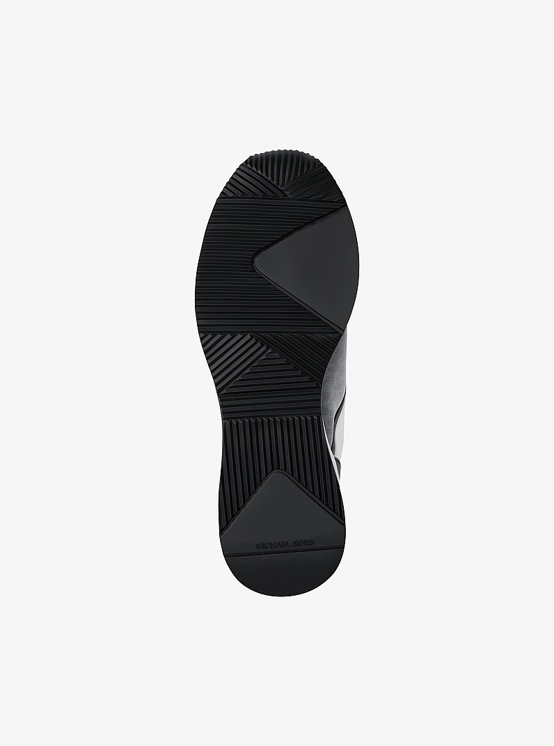 Zapatilla deportiva Georgie con nuestro logotipo exclusivo y efecto ombr&eacute; in NEGRO COMBINADO | Michael Kors