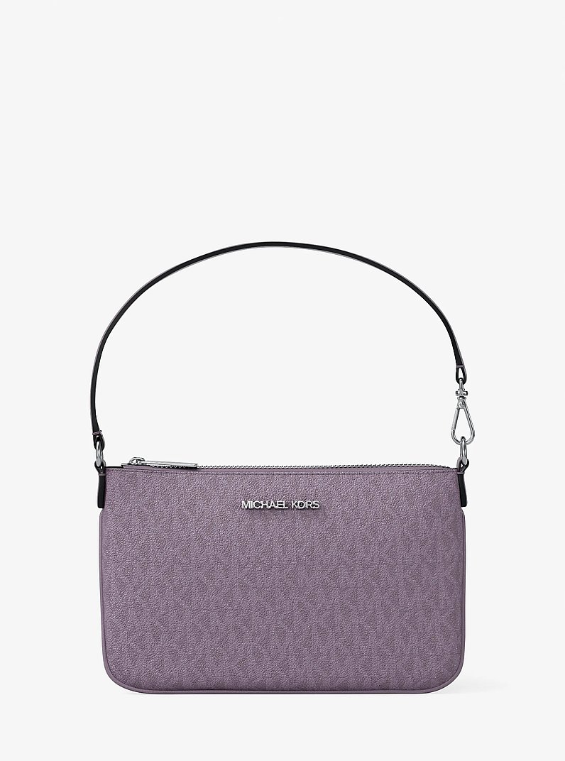 Bolso de pulsera Jet Set peque&ntilde;o convertible con logotipo exclusivo in LILA | Michael Kors