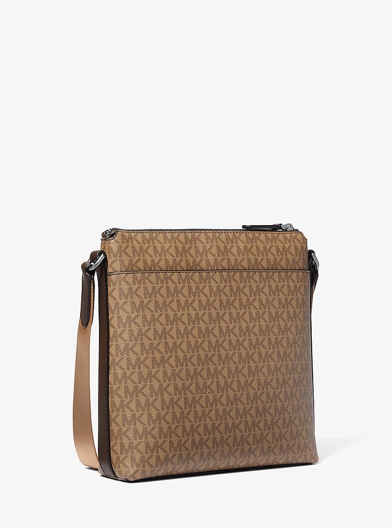 Hudson Medium Signature Logo Crossbody Bag