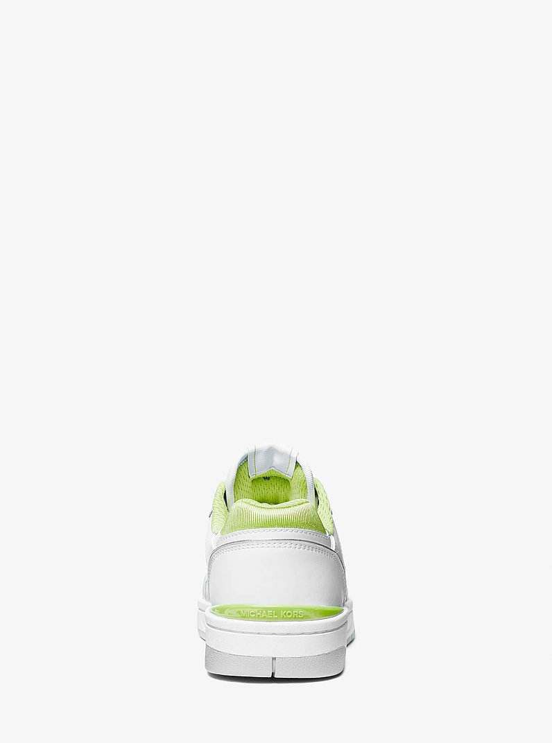 Rebel Leather Sneaker in PEAR MULTI | Michael Kors