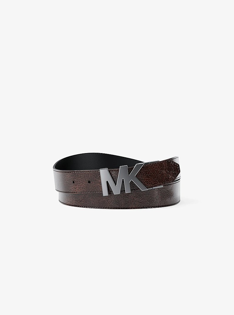 Reversible Belt in CHOCOLATE | Michael Kors