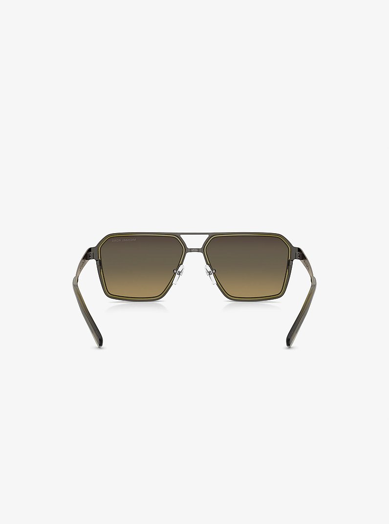 Oxford Sunglasses in GUNMETAL | Michael Kors