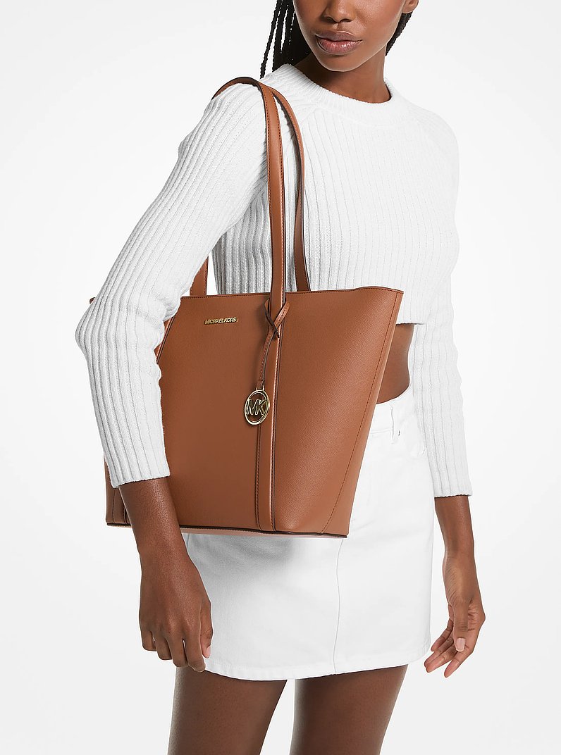 Pratt Large Tote Bag in LUGGAGE | Michael Kors