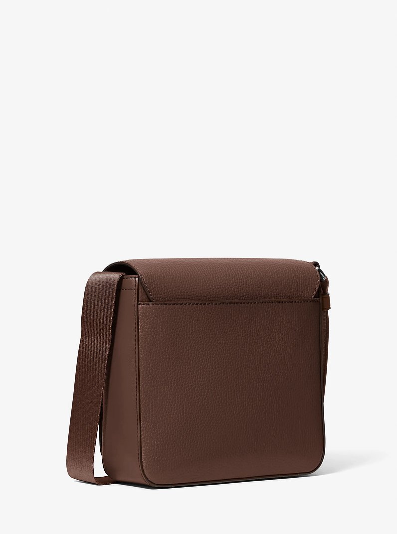 Cooper Pebbled Leather Crossbody Bag in NUTMEG | Michael Kors