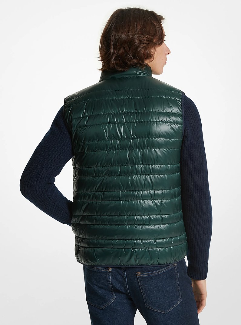 Gilet trapuntato reversibile