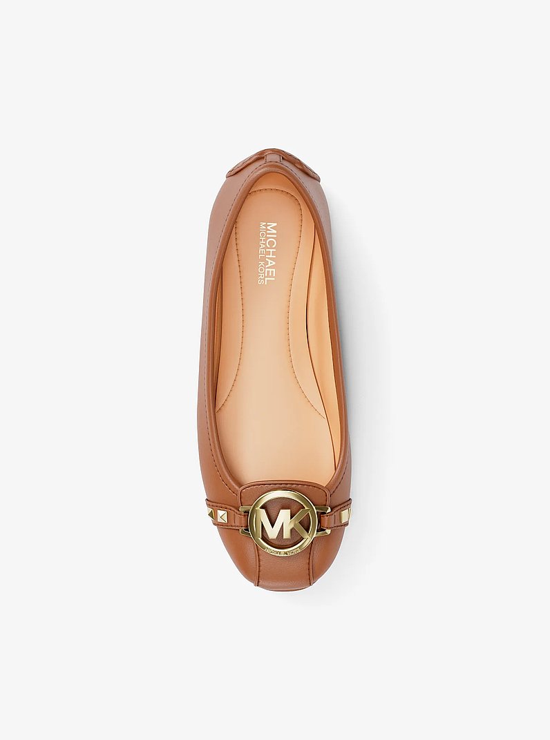 Fulton Studded Moccasin in LUGGAGE | Michael Kors