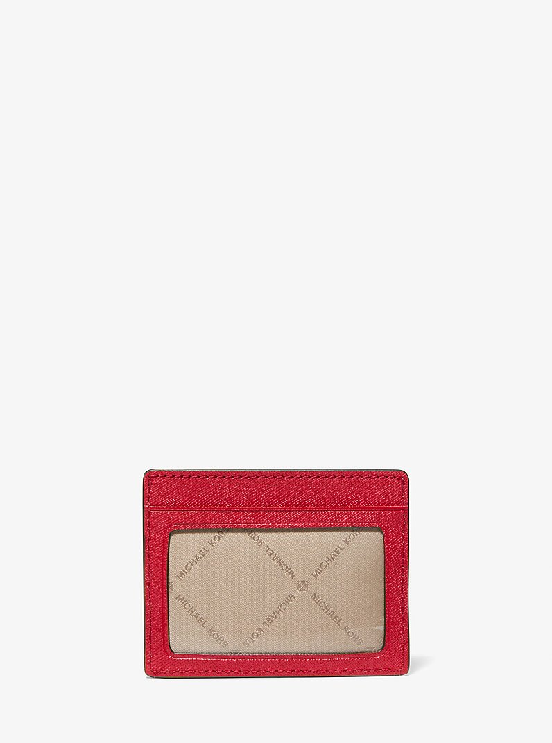 Medium Saffiano Leather Shoulder Bag and Card Case Gift Set