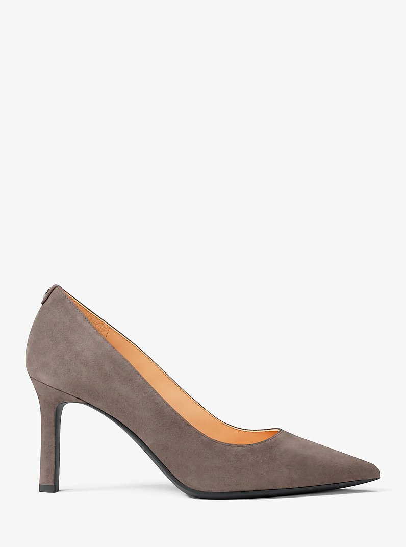 Willa Polyester Microsuede Flex Pump in MUSHROOM | Michael Kors