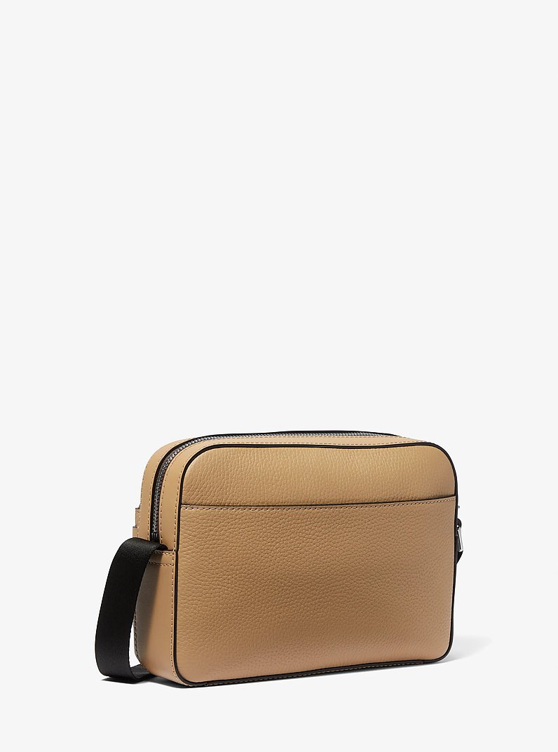 Hudson Pebbled Leather Utility Crossbody Bag