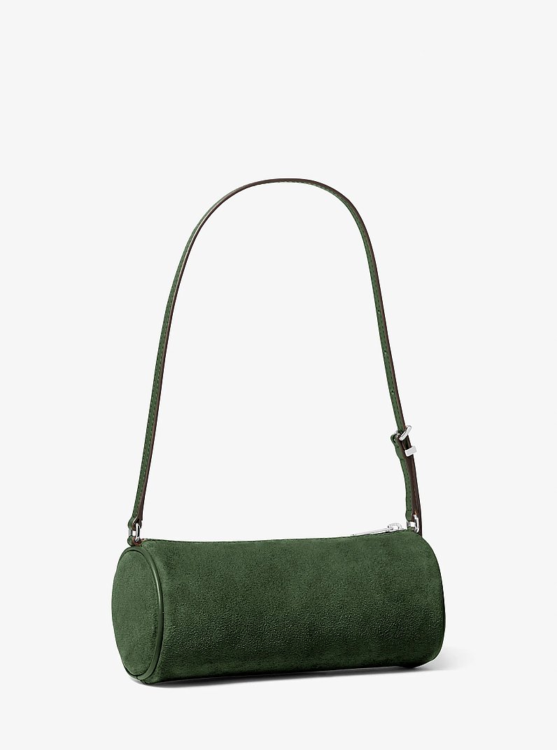 Ashton Small Barrel Pochette in AMAZON GREEN | Michael Kors