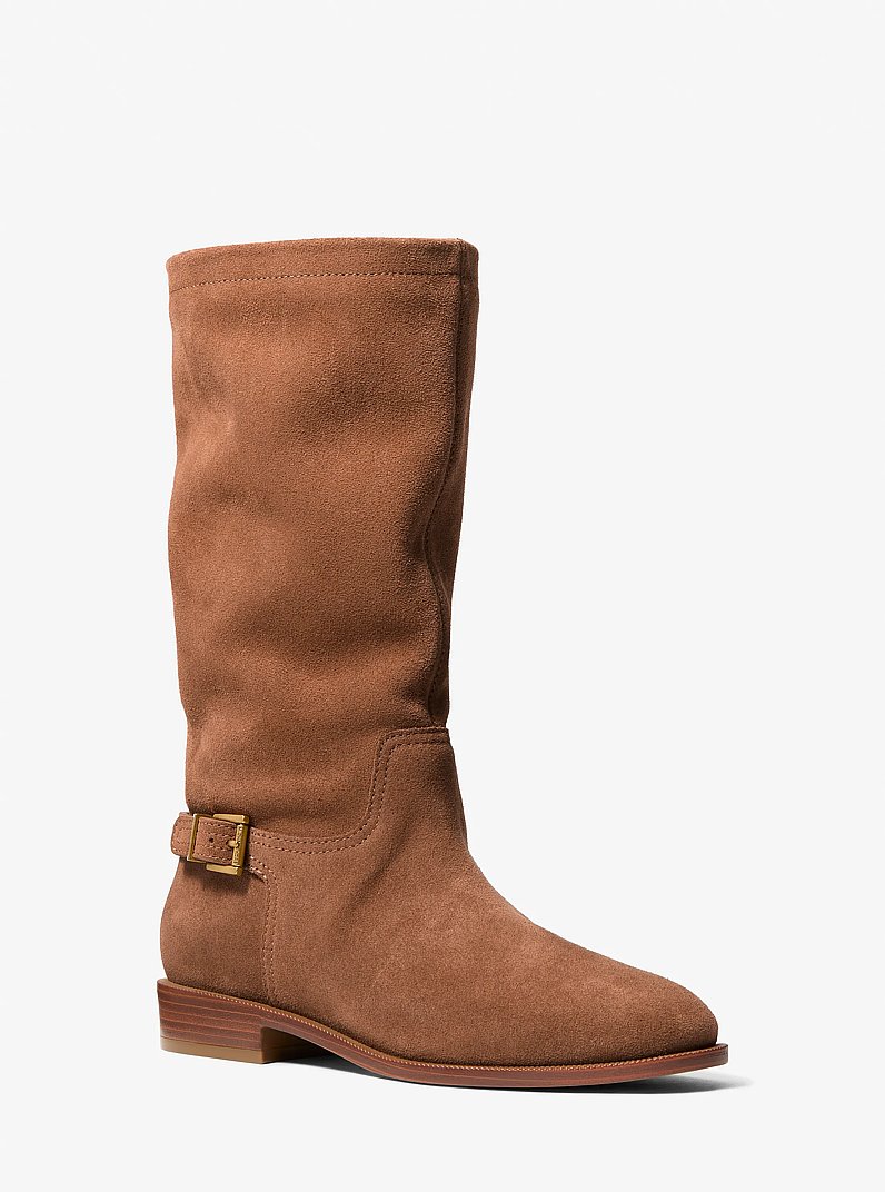 Botte Harleigh en su&egrave;de in LUGGAGE | Michael Kors