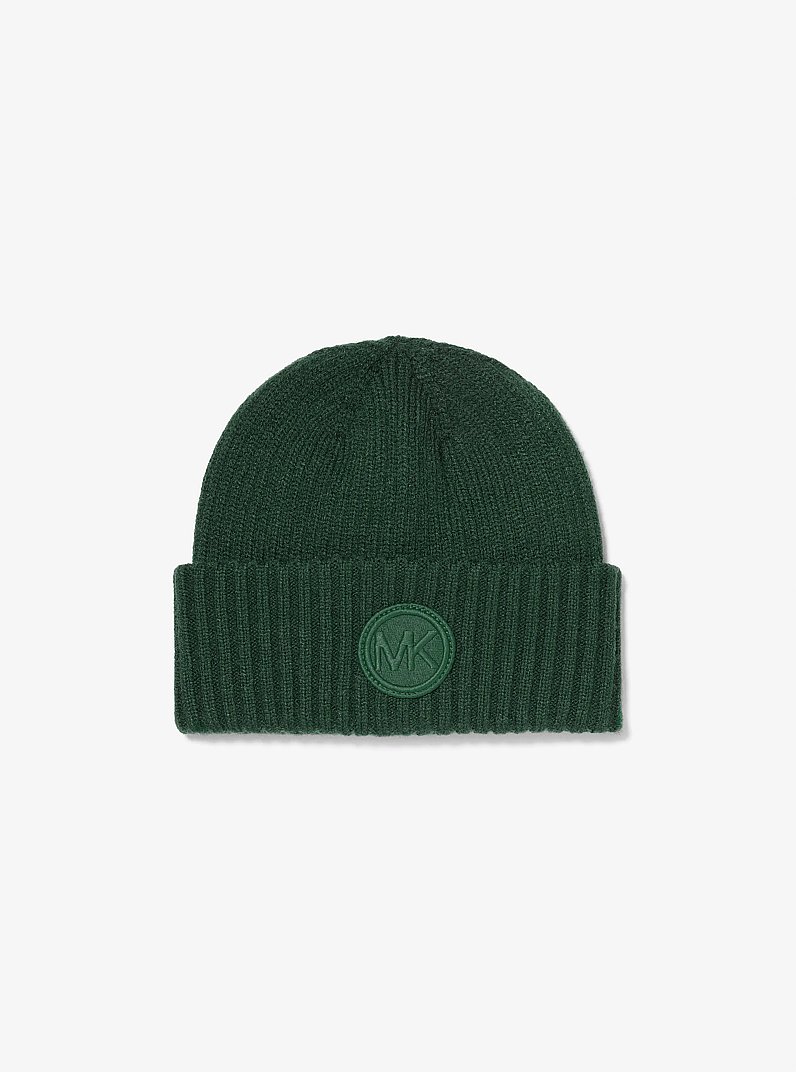 Knit Beanie in DARK MOSS | Michael Kors