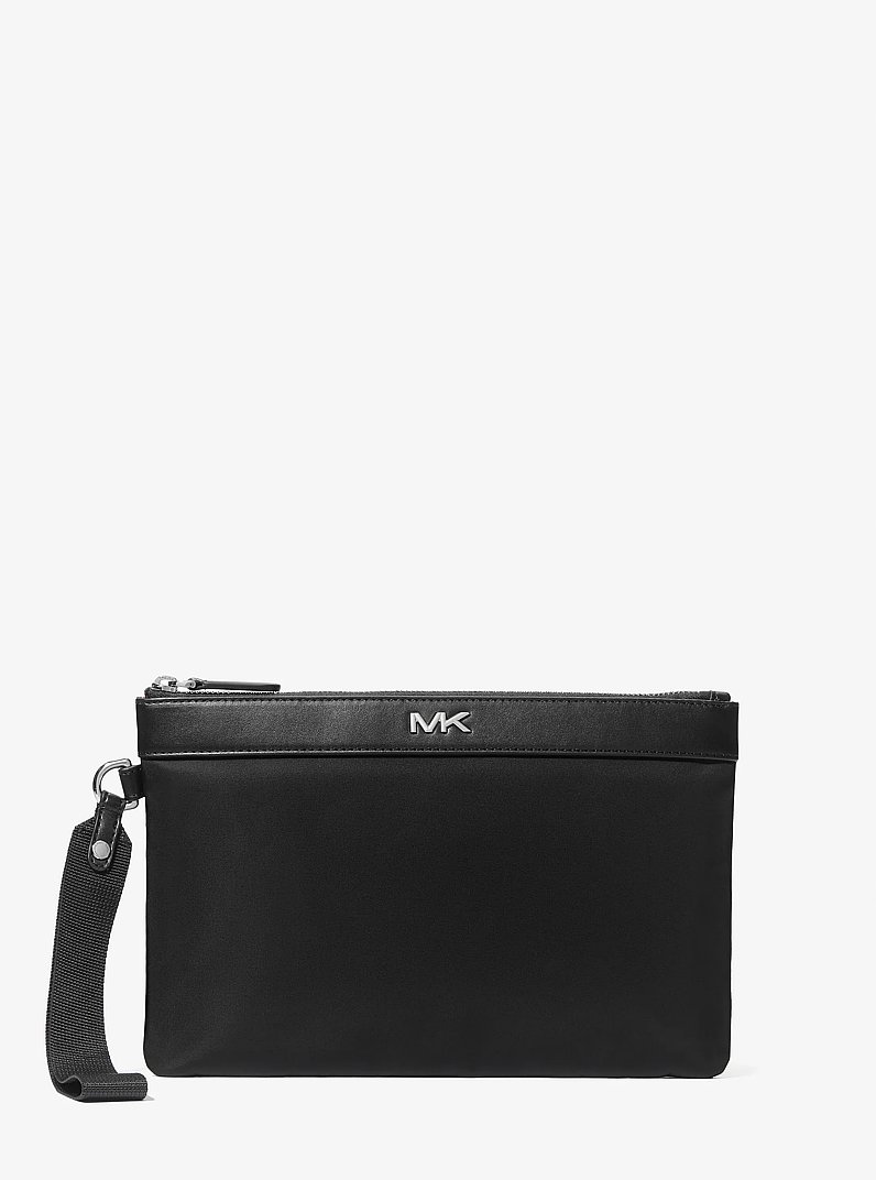Brooklyn Nylon Travel Pouch in BLACK | Michael Kors