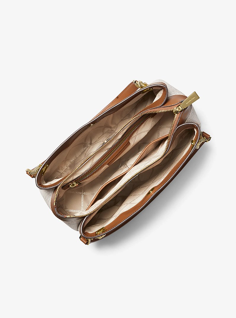 Lori Medium Logo Tote Bag