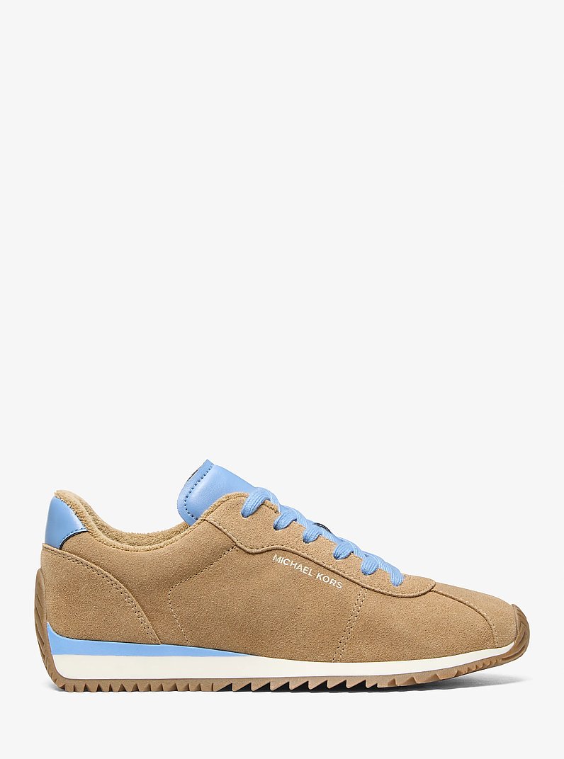 Sneaker Rhodes aus Leder mit Verzierung in HUSK MULTI | Michael Kors