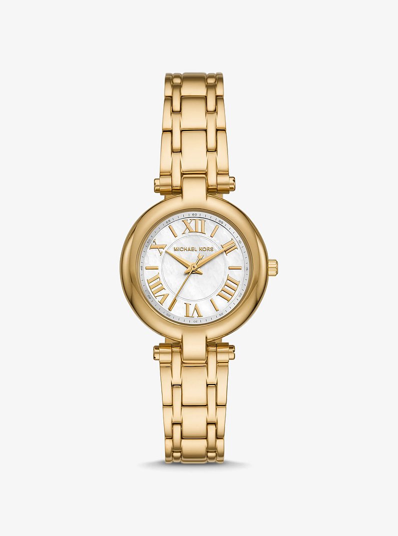 Mini Laney Gold-Tone Watch in GOLD | Michael Kors