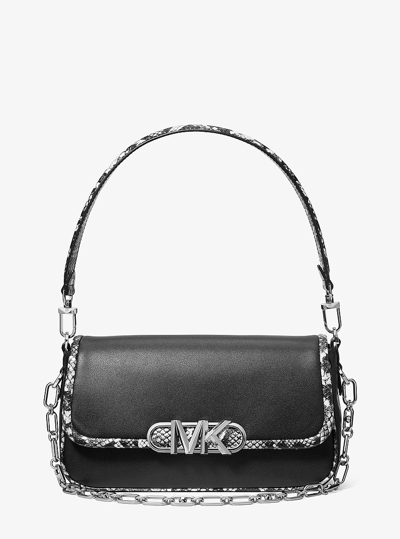 Parker Medium Leather Shoulder Bag